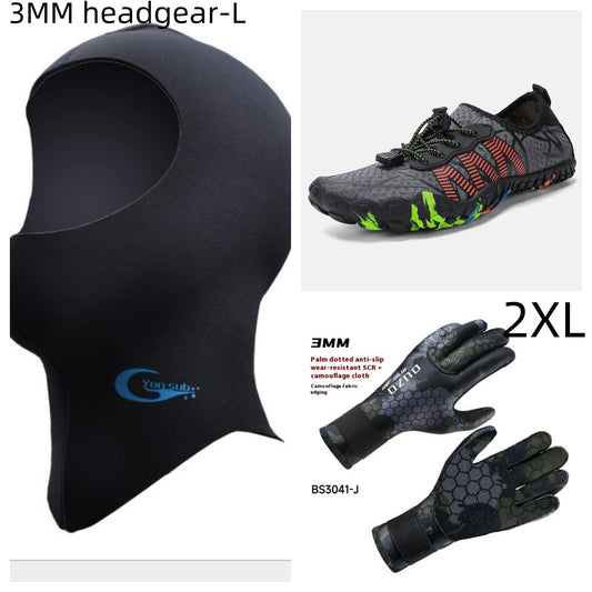 Cold Plunge Starter Kit – Neoprene Gloves, Hood & Socks