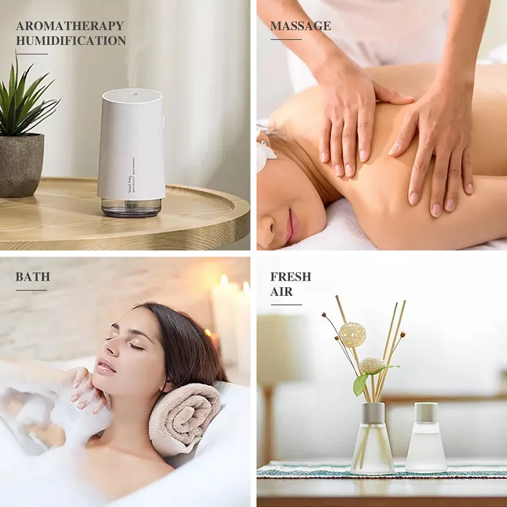 PHATOIL Eteeristen Öljyjen Lahjapakkaus (12 x 5ml) – Puhdasta Aromaterapiaa Kotiin & Hyvinvointiin
