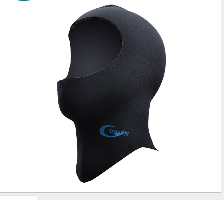 Neoprene hood for cold water swimming – 3/5 mm
