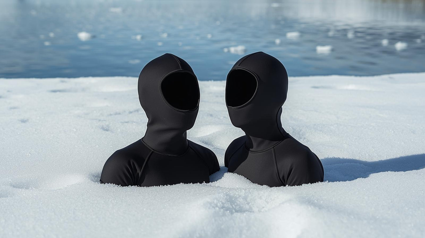 Neoprene hood for cold water swimming – 3/5 mm