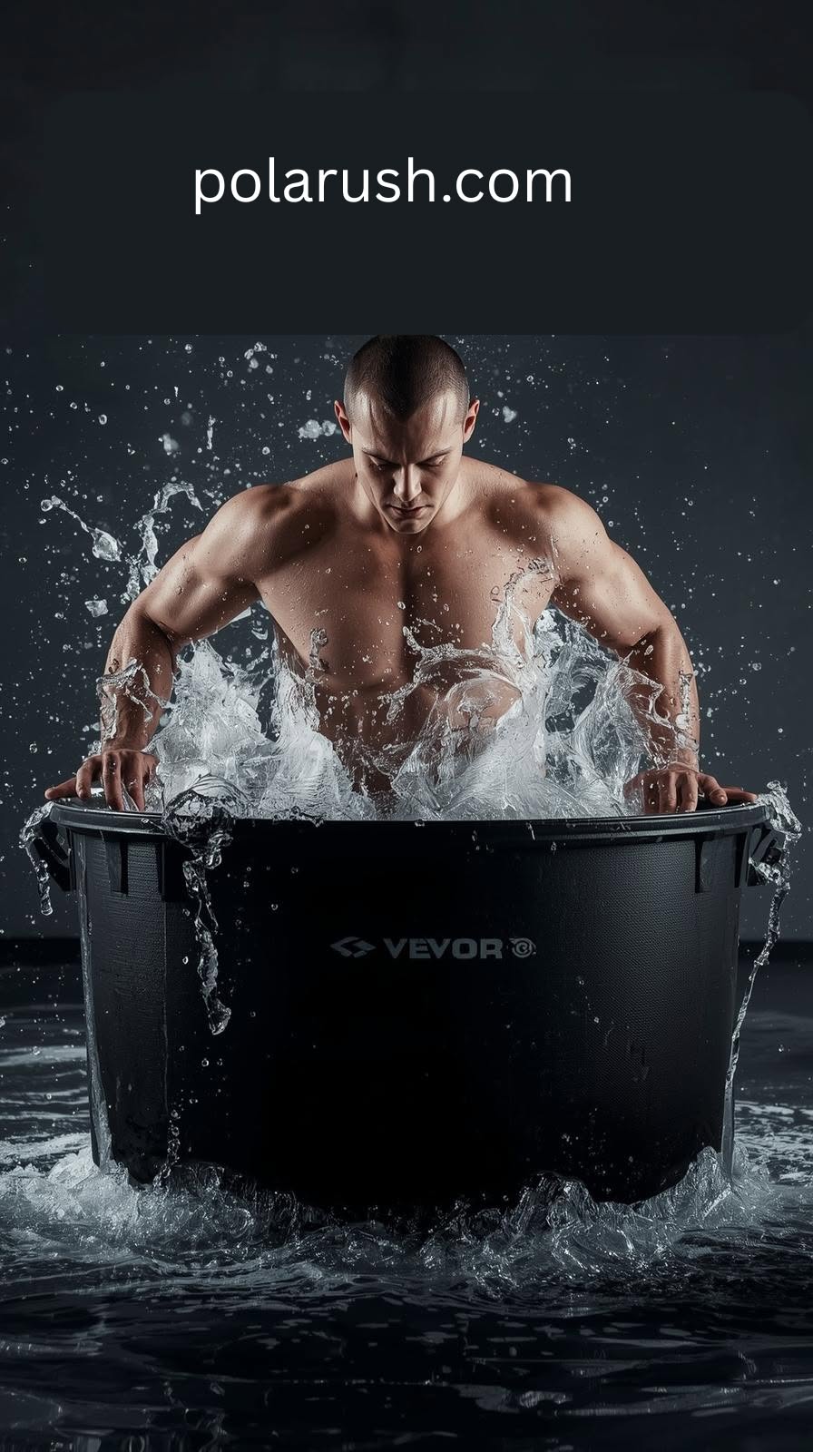 Portable Ice Bath Tub 330L – Foldable Ice Bath for Cold Bathing & Recovery